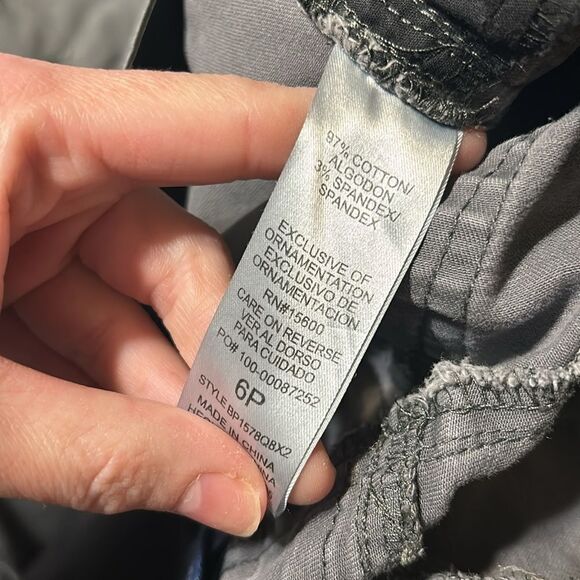 Democracy Pants Women's Gray Camouflage Camo Skinny Ab Technology - Picture 8 of 9